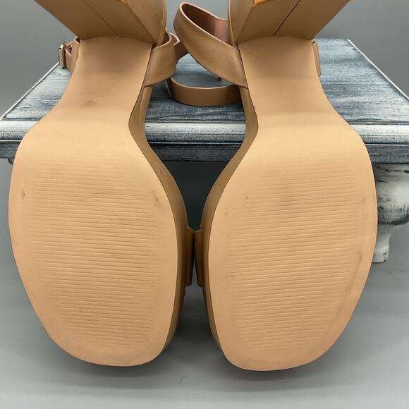 NEW Nordstrom Women’s Noanita-Lea Block Heel Sandals Tan Size 11M - Picture 10 of 10
